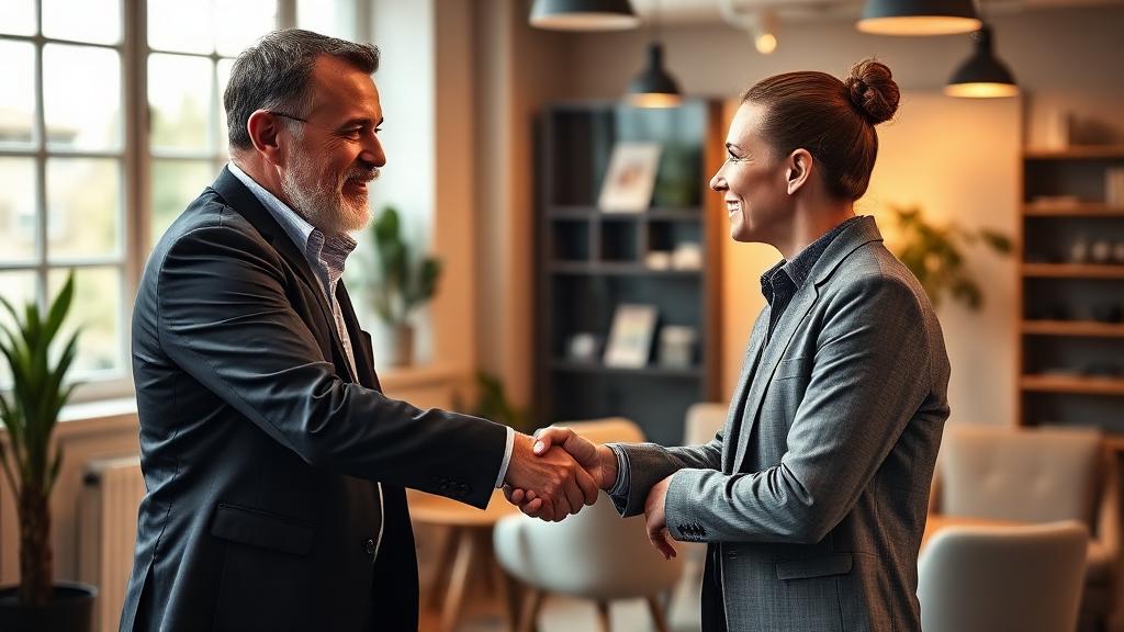 Un accompagnement personnalisé avec des rencontres régulières pour un projet web réussi width="1024" height="576" loading=